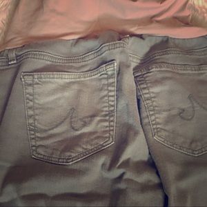 AG Maternity legging ankle jeans